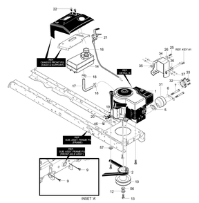 Part Location Diagram of MU94360 Briggs and Stratton L-Bracket